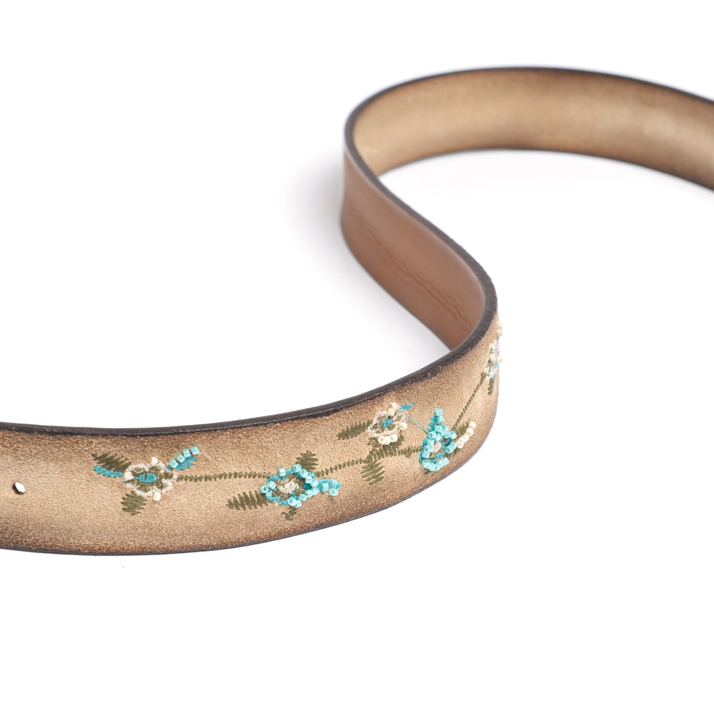 VITTORIO Camox Belt Embroidery with Beads