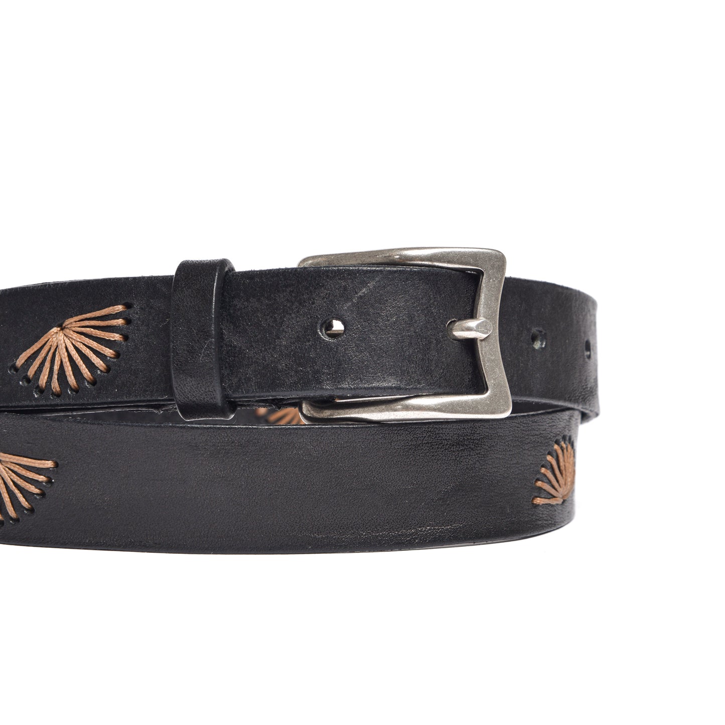 JACOB Leather Butter Belt Hand Embroidery