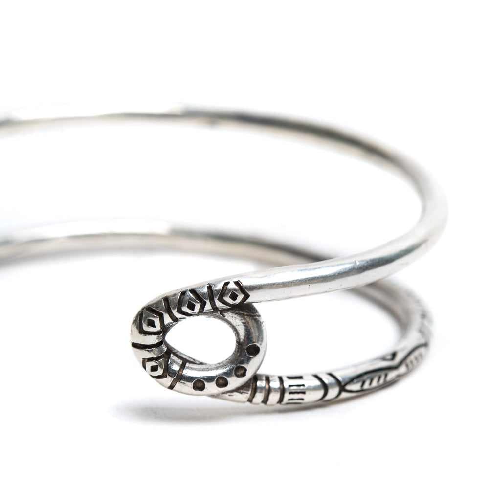 Safety Pin Tuareg Bracelet