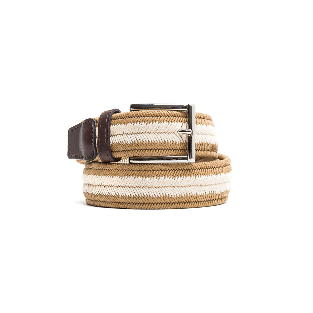 Cintura Elastica Cotone Bicolor