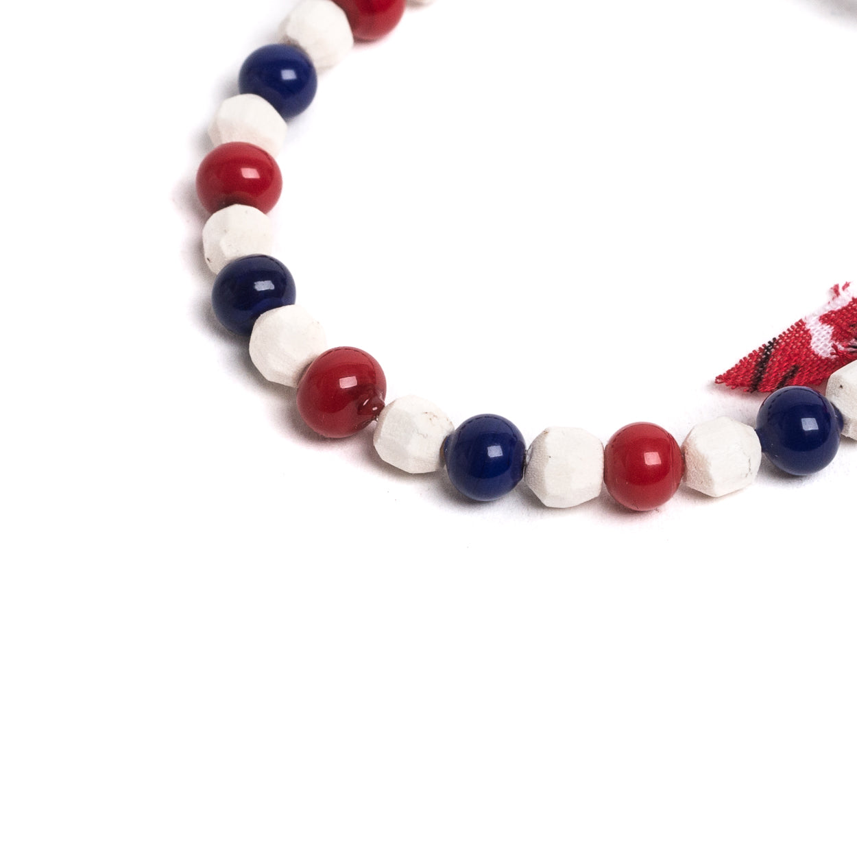 Bracciale Stella + Sfere Blu Bianco Rosso - ANDREA D'AMICO SRL