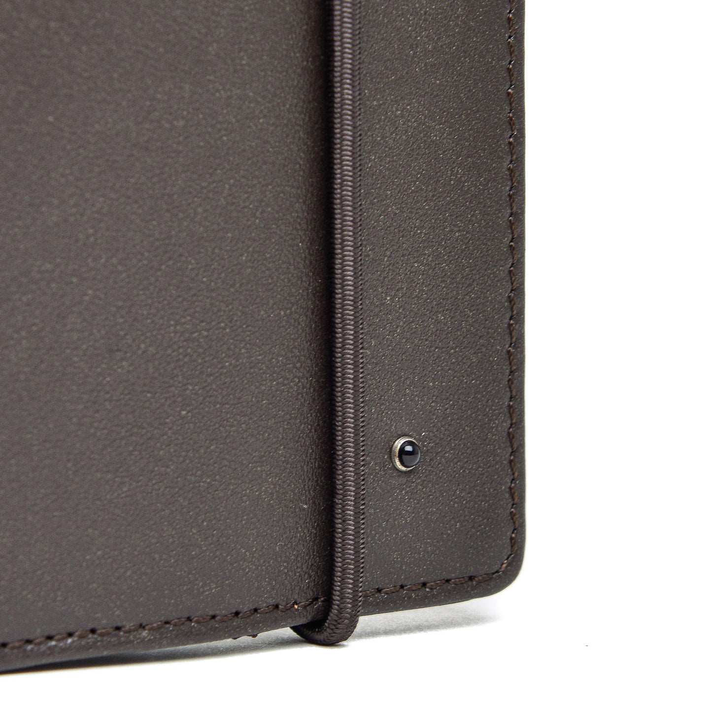 Classic Leather Dark Leather Folding Wallet