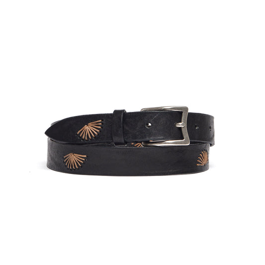 JACOB Leather Butter Belt Hand Embroidery