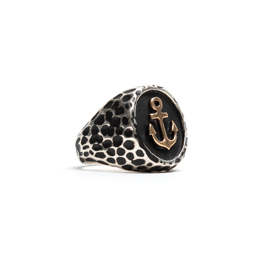 Hammered Anchor Ring