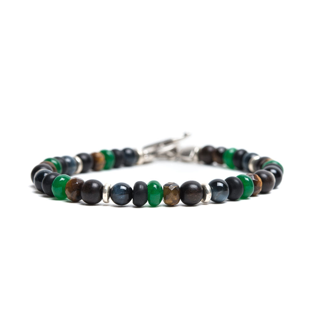 Fusion Green Beads Bracelet