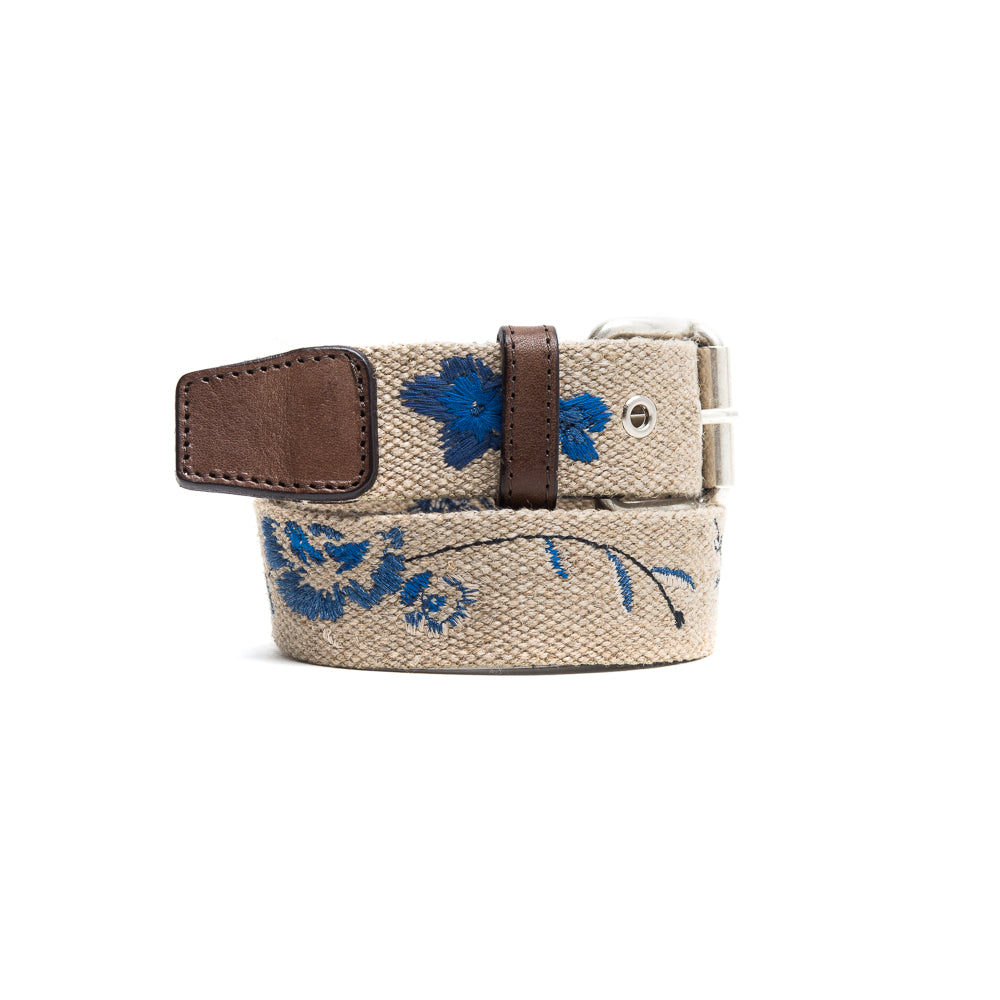 Embroidered Cotton Belt