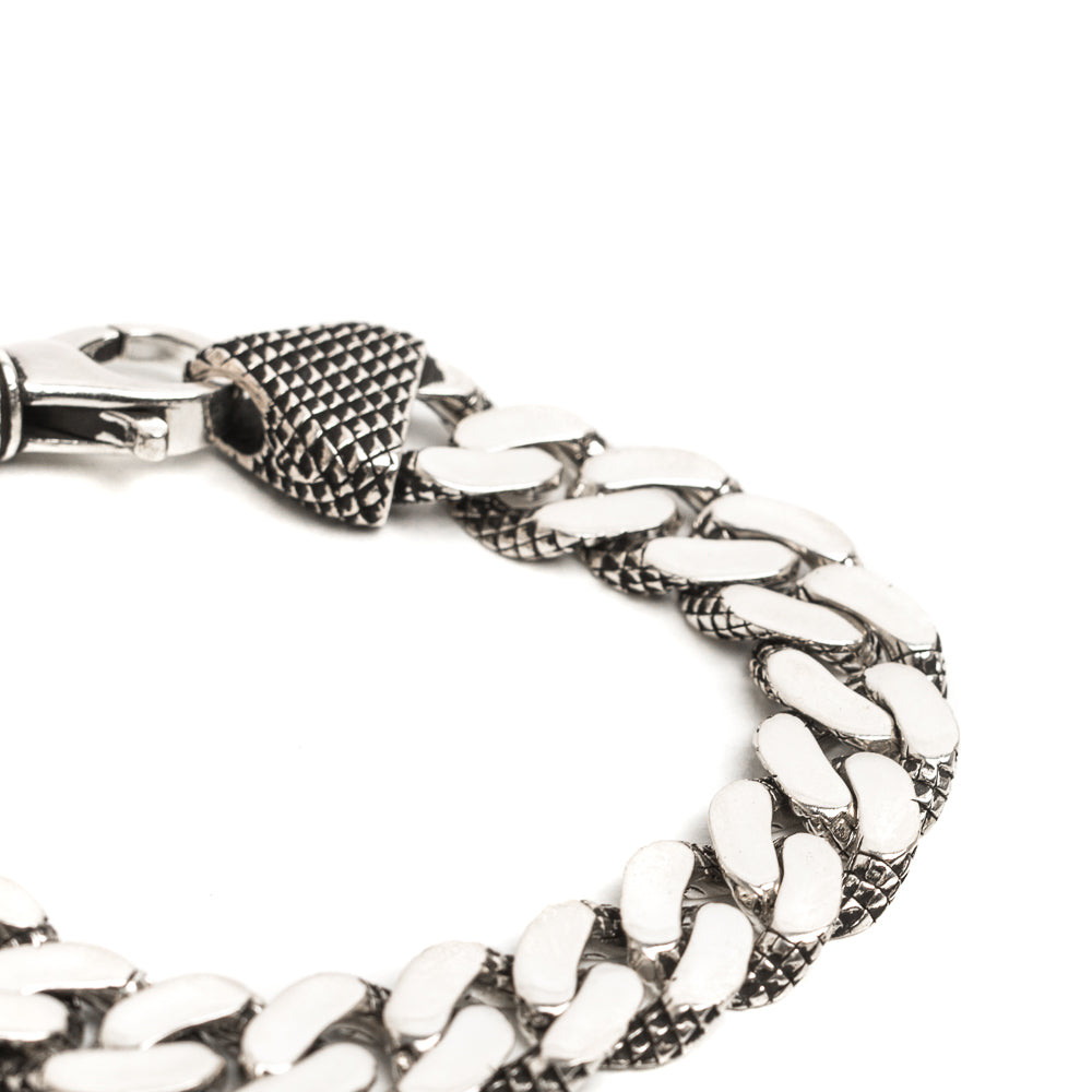 Bracciale Catena Serpentata - ANDREA D'AMICO SRL