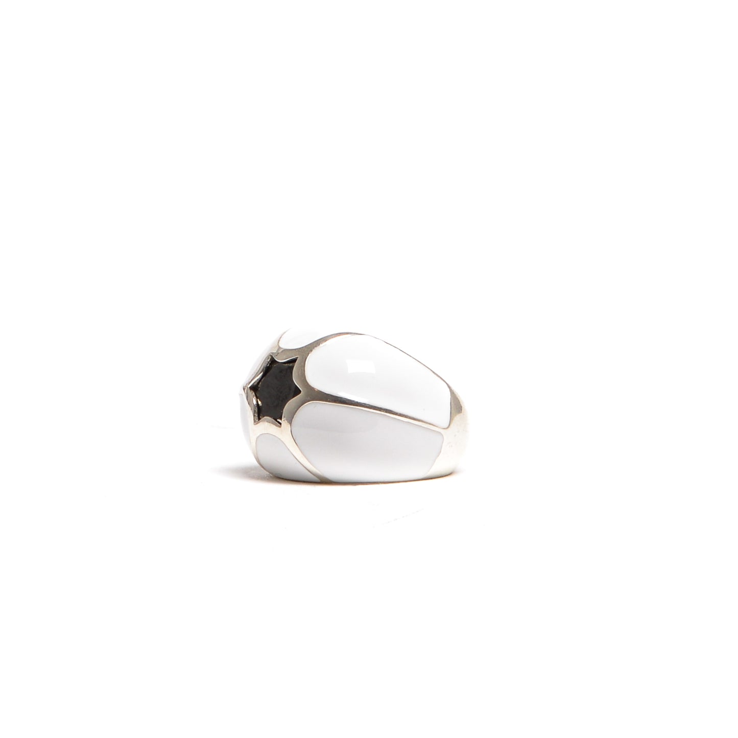 Stella White Zen Ring