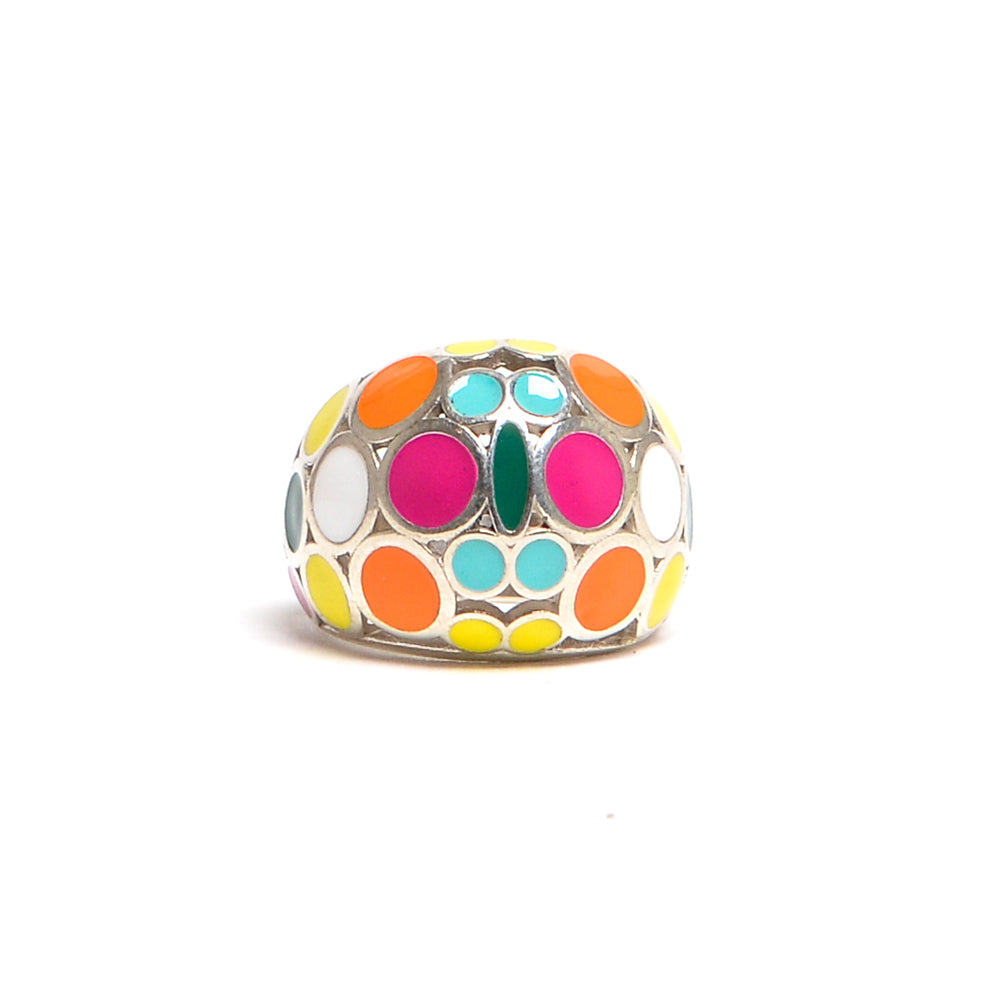 Multicolor Enamel Ring