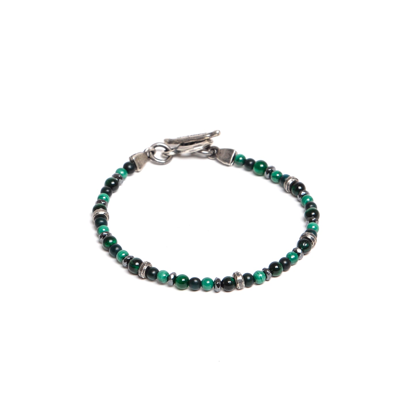 Fusion Green Chain Bracelet