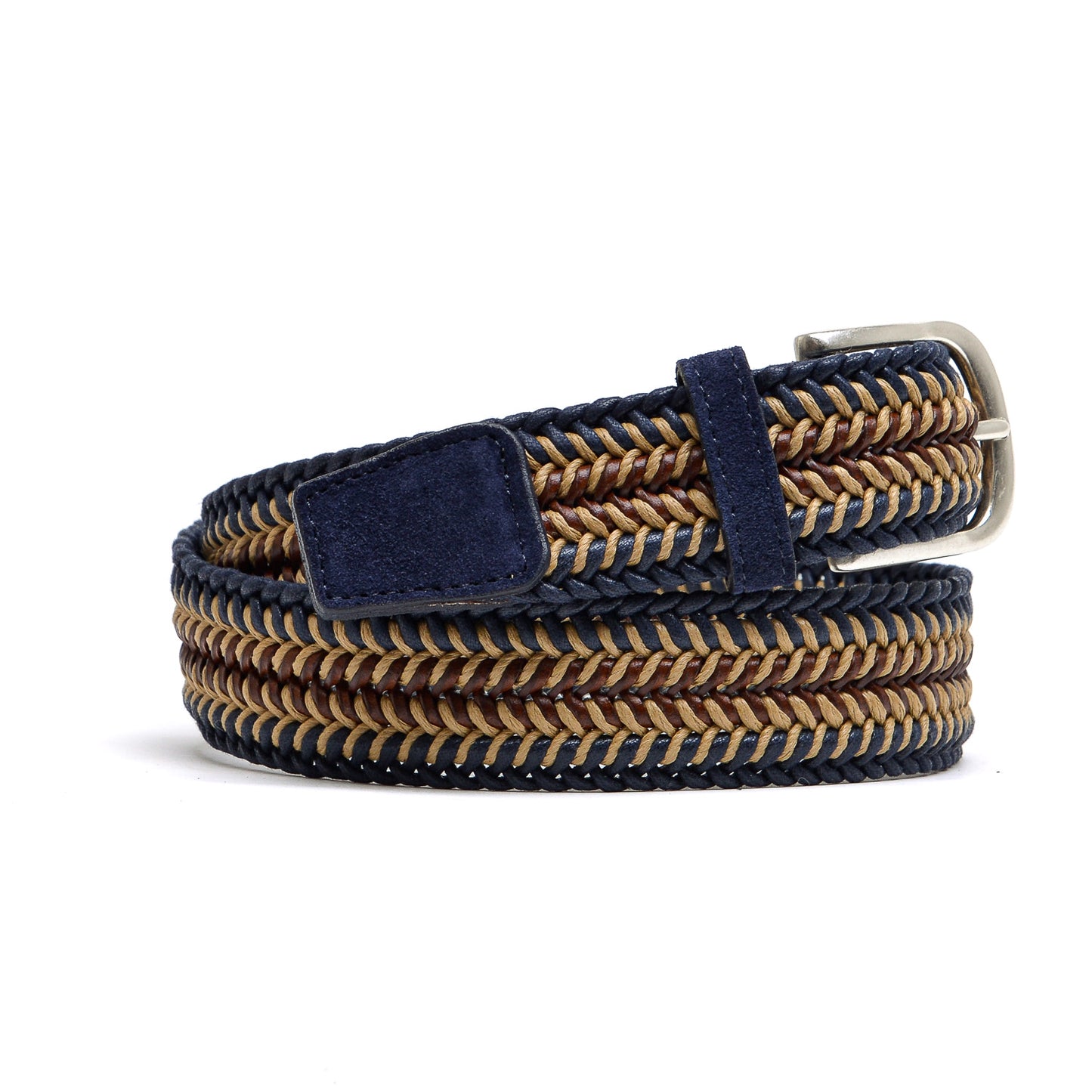 Blue Cotton Rope Belt