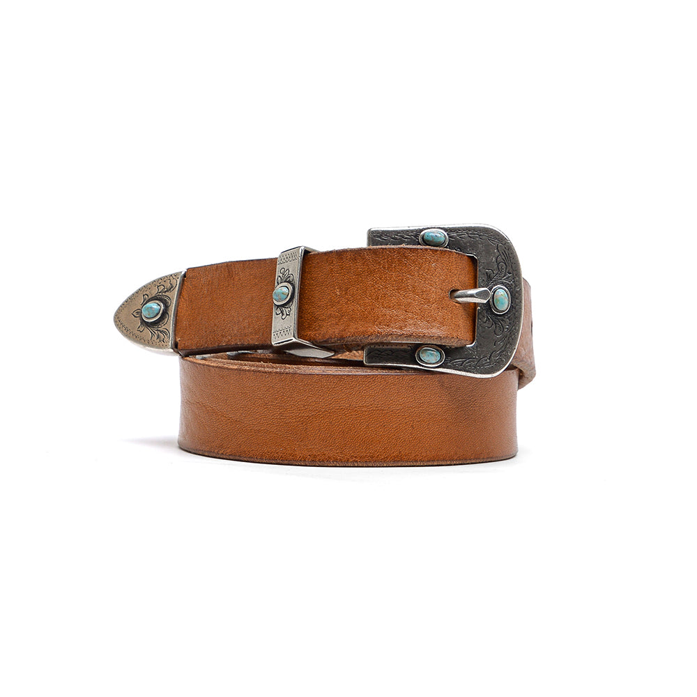Tris Texas Soft Leather Belt