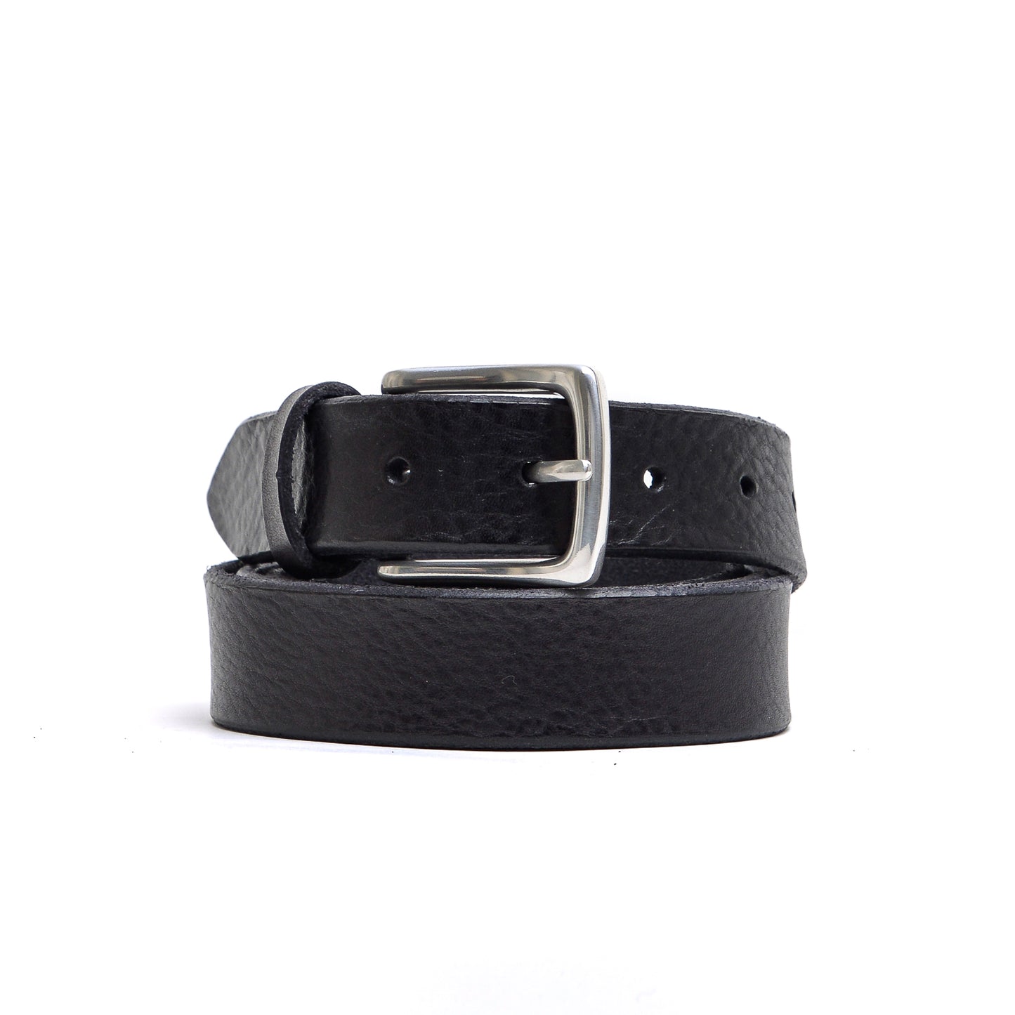 Black Soft Leather Belt