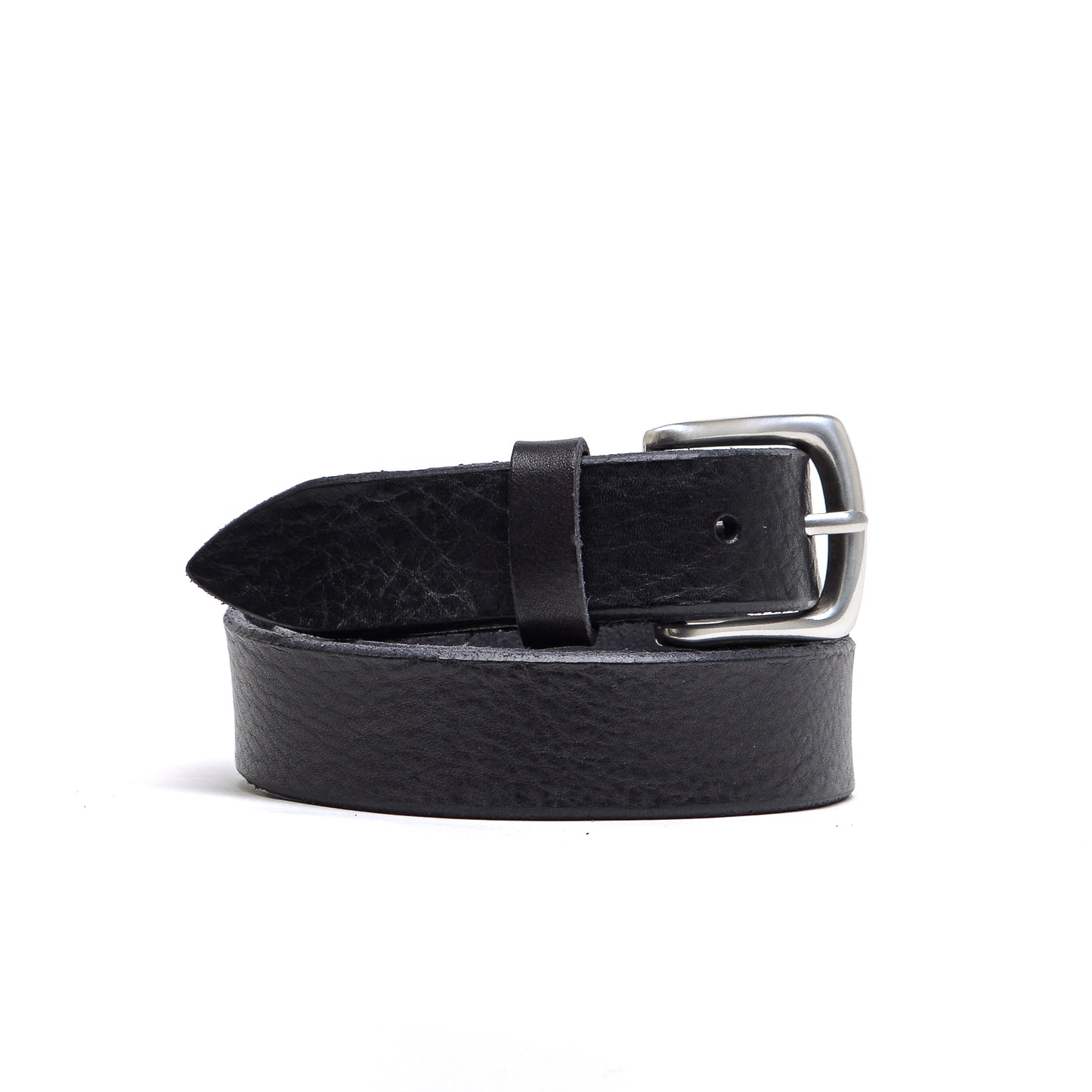Black Soft Leather Belt