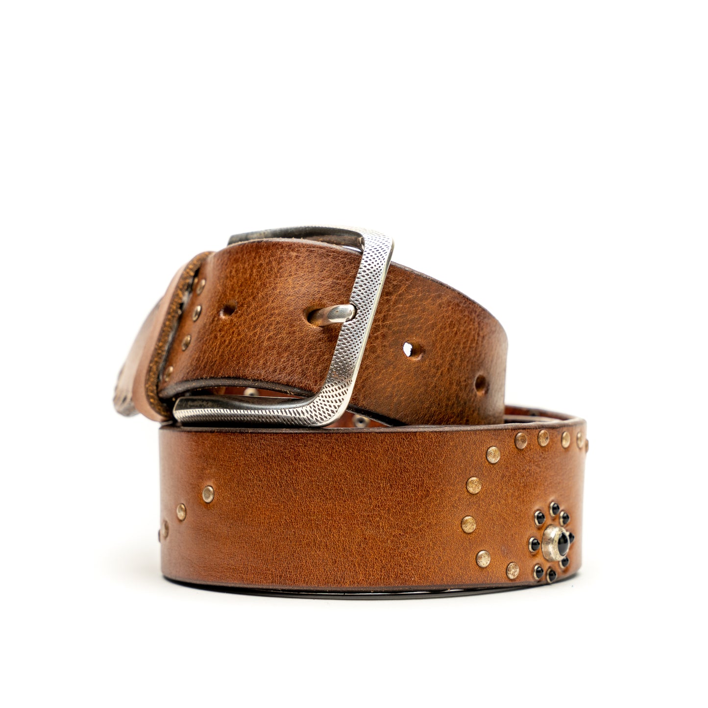 Light Brown Vintage Leather Belt
