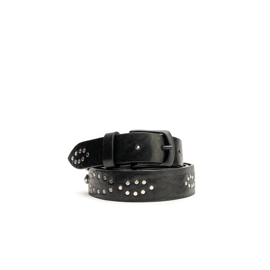 Vintage Studded Leather Belt