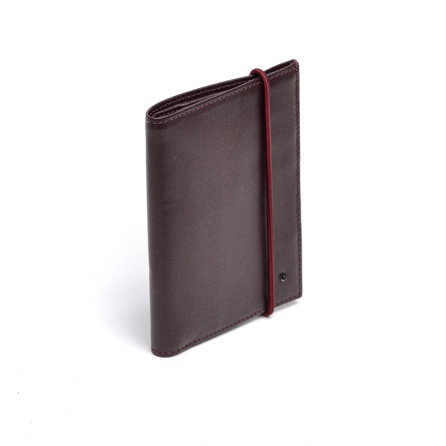 Classic Folding Wallet 1 side Leather Bordeuax